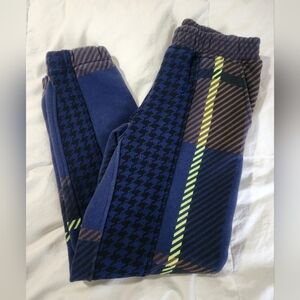 Adidas IVY PARK Sweatpants Youth Kids Size Medium Houndstooth Joggers